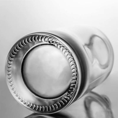 500ml 700ml 1000ml 丸い形状のフライントガラスボトル