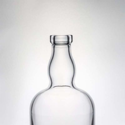 500ml 700ml 1000ml 丸い形状のフライントガラスボトル