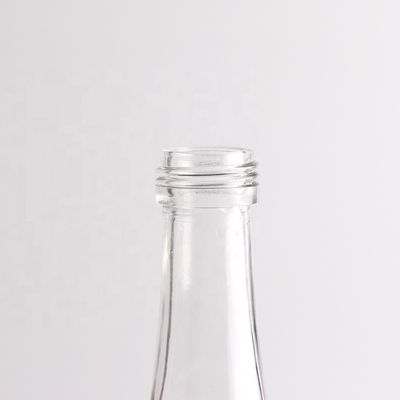 ボトル カラー クリア スーパー フリント ガラス 750ml ジュース ガラス ボトル アルミ 蓋付き