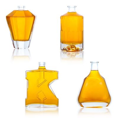 他の飲み物 500ml '700ml 750ml ガラスボトル ティーキラ ジン ラム ウィスキー ウォッカ