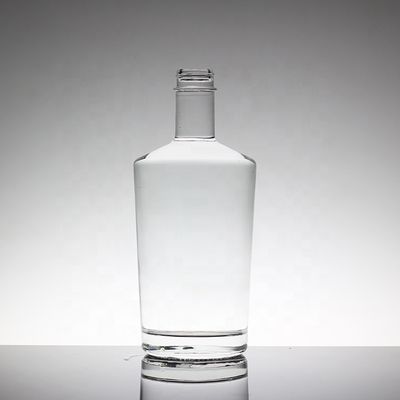 クリストル・フリントガラス 750ml 丸いウォッカガラスボトル ガラスカラーメーカー