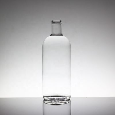 クリストル・フリントガラス 750ml 丸いウォッカガラスボトル ガラスカラーメーカー