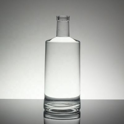 クリストル・フリントガラス 750ml 丸いウォッカガラスボトル ガラスカラーメーカー