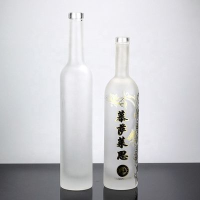 750ml 工業用冷凍ガラスボトル 製造および取引のためのボトル