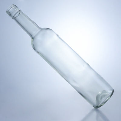 600ml 750ml 1000ml 丸型 空っぽのロングネック ガラス酒瓶 ジン・ラム・ブランデー