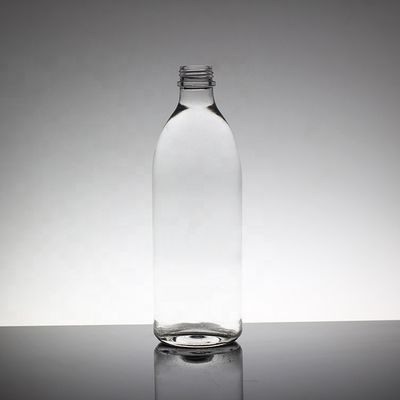 オーダーメイド クリアグラス スクリップキャップ 果汁やソーダ飲料のためのボトル 330ml 500ml 750ml