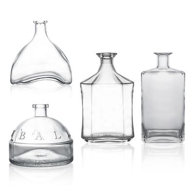 ガラスの襟端 500ml 700ml 750ml 780ml ジン・ラム ウィスキー・テキラ スピリットボトル コルク用