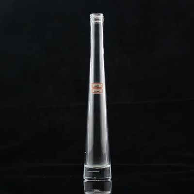 200ml 300ml 375ml ウォッカ製造事業用の薄型薄型ガラスボトル