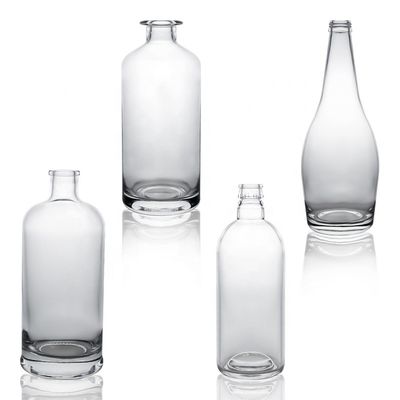 グラスボトル ウィスキー グラス ウォッカ ジン ラム ボトル コルク 375ml 500ml 700ml 750ml 1000ml