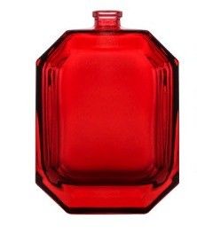 フリントグラス 独特の四角形マットスプレーボトル 30ml 50ml 高級冷凍香水ボトル