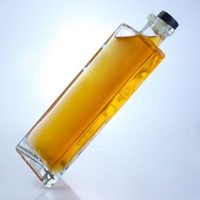 コラー素材 ガラス 空 750ml ガラスのワインボトル コルクトップ仕上げ