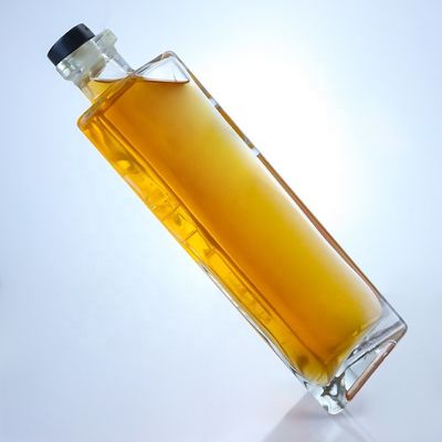 コラー素材 ガラス 空 750ml ガラスのワインボトル コルクトップ仕上げ