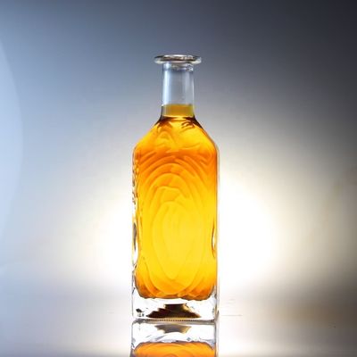 トランスペアレントガラス ミニチュアワインボトル コルク 75cl ガラスボトル