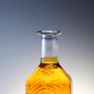 トランスペアレントガラス ミニチュアワインボトル コルク 75cl ガラスボトル