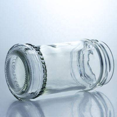 ユニークなデザイン 100ml 300ml 500ml カントリー ミツバチのガラスボトル 蓋が透明 ガラス製品