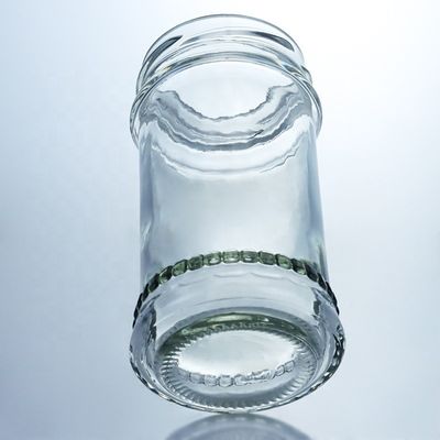 ユニークなデザイン 100ml 300ml 500ml カントリー ミツバチのガラスボトル 蓋が透明 ガラス製品