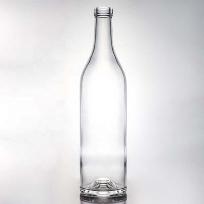 ホット クリア クリスタル ホワイト ガラス ボトル ワイン ジン ウィスキー テキラ 500ml 700ml 750ml 1000ml