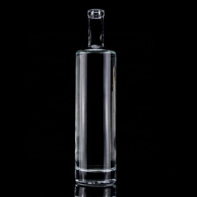 750ml 色のガラス酒瓶 金色の襟素材とボッカの端デザイン