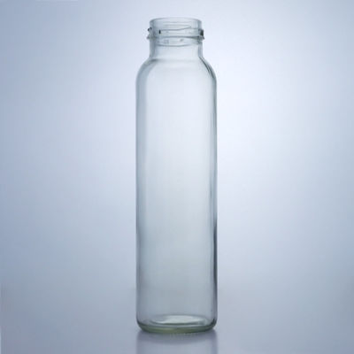 300ml 丸い食品 グラスボトル 牛乳汁 果物茶 デカルと表面処理