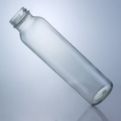 300ml 丸い食品 グラスボトル 牛乳汁 果物茶 デカルと表面処理