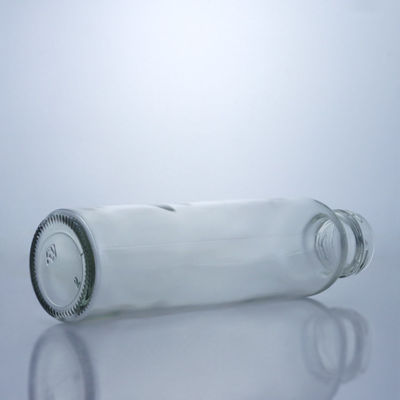 300ml 丸い食品 グラスボトル 牛乳汁 果物茶 デカルと表面処理