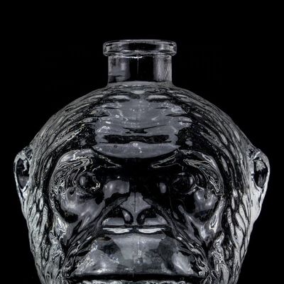 独特のデザイン 500ml 750ml モンキーヘッド形 ガラスボトル ウォッカ