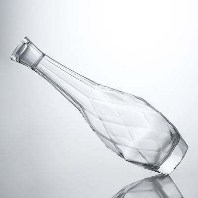ブランデー ジン ラム と ウォッカ の 包装 溶液 の ため の 広い コルク 丸い ガラス ボトル