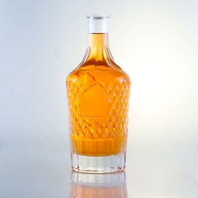 2023 透明ボトル グラス飲料ボトル 凍結したベース材料 オーダーメイドロゴ