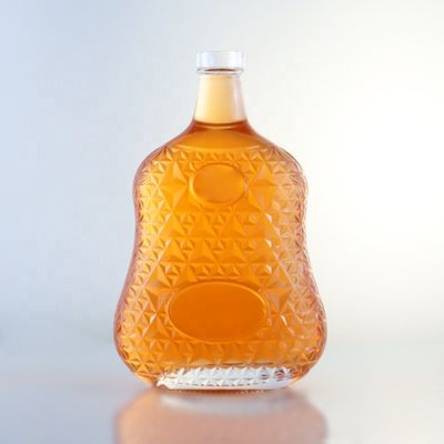2023 透明ボトル グラス飲料ボトル 凍結したベース材料 オーダーメイドロゴ