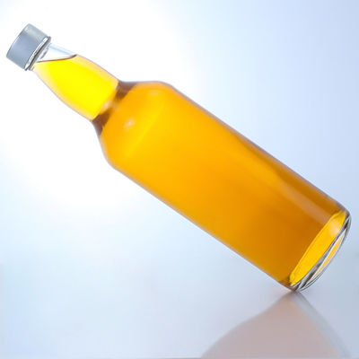 オーダーメイド 750ml ガラス酒瓶 独特の首デザインとコルクシールタイプ