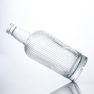 グラスカラー 750ml 透明 空の豪華ワインボトル ブランデー