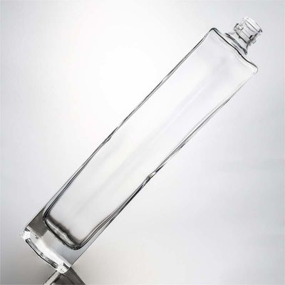 デカル 表面処理 700ml ビスキー ジン・ラム用のガラスボトル オーダーメイド形