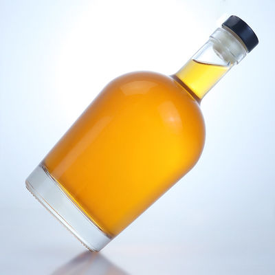 750ml ガラス酒瓶 ジン・ラム・ウォッカ カスタム形 ガラス・カラー素材