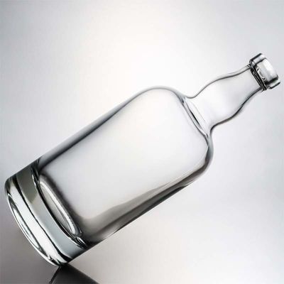 クリアグラス ウォッカ ウイスキー ラム 750ml ボトル T コーク重底 空き