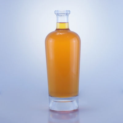 750ml ガラスの酒瓶 コルクタップとカスタムキャップ ボディ素材 ガラス