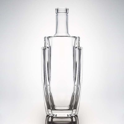 食品級 ガラス 700ml 750ml ラム ウォッカ ウィスキー テキラ ジン ボトル カスタムキャップ