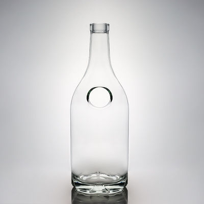 オーダーメイド形 700ml 750ml ラム ウォッカ ウィスキー テキラ ジン ガラスボトル コルクロゴ