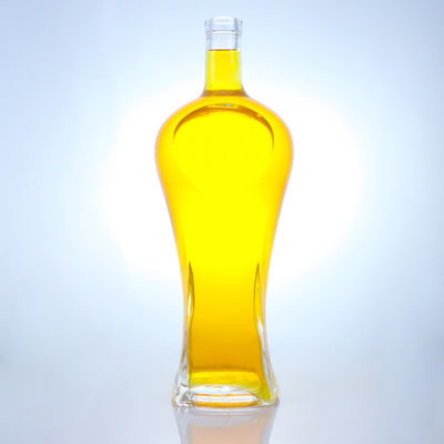 オーダーメイドキャップ 500ml 700ml 750ml 独特の形状のガラスボトル ラム ウォッカ ウィスキー テキラ ジン