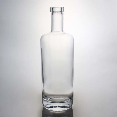 ラム ウォッカ ウィスキー テキラ ジン ガラスボトル コーク蓋付き 500ml スーパーフリント素材