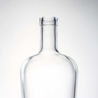 デカル 表面 ビスキー ジンのためのスーパー フリント ガラスボトル 700ml 750ml 1000ml容量
