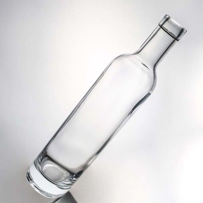デカル 表面 ビスキー ジンのためのスーパー フリント ガラスボトル 700ml 750ml 1000ml容量