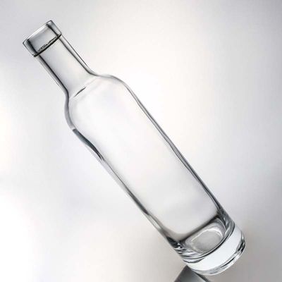 デカル 表面 ビスキー ジンのためのスーパー フリント ガラスボトル 700ml 750ml 1000ml容量