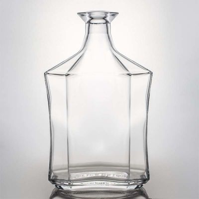 グラスベース 500ml 700ml 750ml クリア・フリント・リコアボトル カスタムキャップとコルクトップ