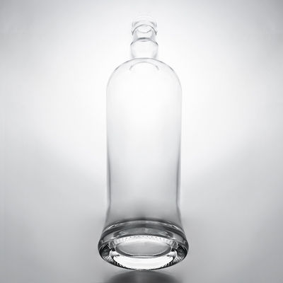 独特の密封型コルク 750ml ジン・ラム・シャンパン・ブランデー・ウイスキーのための高石灰のガラスボトル