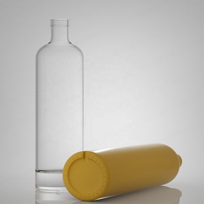 ボディ素材 ガラス 750ml スーパー フリント ラム ウォッカ ウィスキー テキラ ジン ボトル コルク