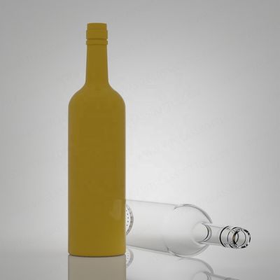 スーパー・フリント・ラム・ウォッカ ウィスキー・テキラ ジン ガラスボトル ロープキャップ 750ml 620g 産業用酒