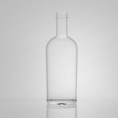 食品級 ガラスのボトル ラム ウォッカ ウィスキー ティーキラ ジン 750ml 720g コルクを含む