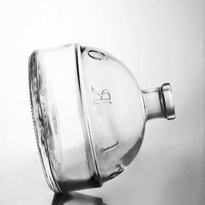 ウィスキージン・ラム半球と円筒形のための 700ml ガラス酒瓶