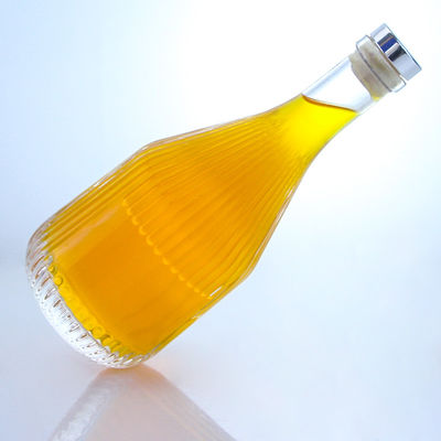 グラス 丸い形 500ml ラム ウォッカ ウィスキー テキラ ジン ボトル コークキャップ