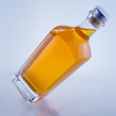ボトル カラー クリア 750ml ジン・ラム・シャンパン・ブランデー・ウイスキー用のユニークな形状のガラスボトル